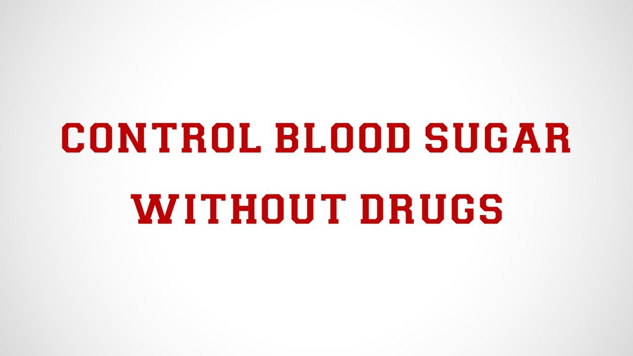 Ways to Reduce Blood Sugar without Medication