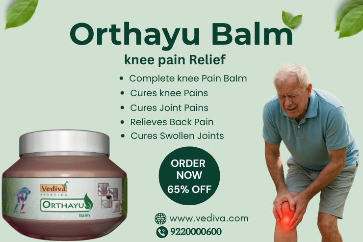 Get Fast Relief from Knee Pain with OrthAyu Balm